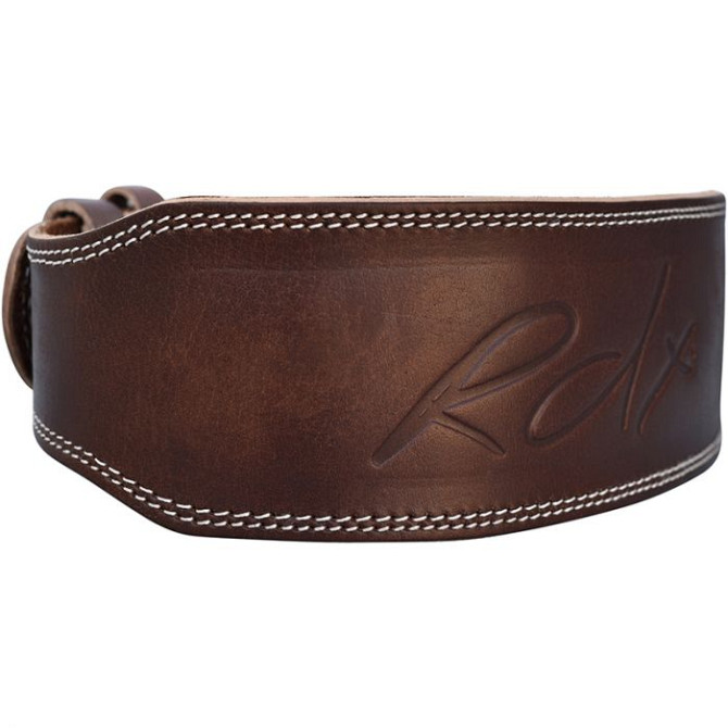 Пояс для важкої атлетики RDX Brown L Каменское - изображение 4