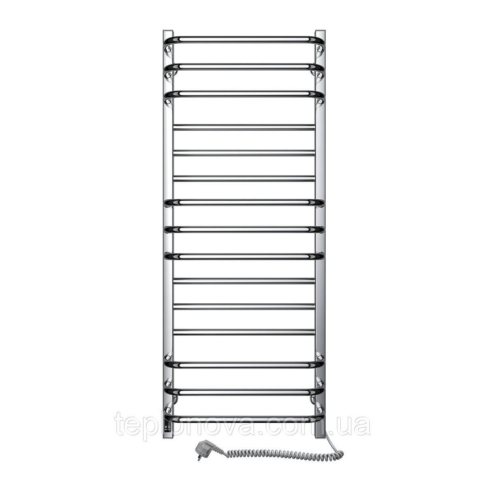 Сушарка для рушників електрична з неіржавкої сталі Navin Грандіс 480х1200 Sensor правий з таймером, Чернівці - фото 1