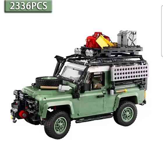Конструктор машика  Land Rover Retro Defender 90   2336 (деталей)маштаб 1:10 Лендровер класік Киев