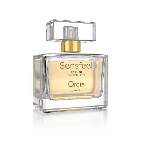 Туалетна вода для чоловіків SENSFEEL + афродизіак, 50 мл, ефективна феромон-технологія Orgie (Бразилія-Португалія) Sex Aura Київ