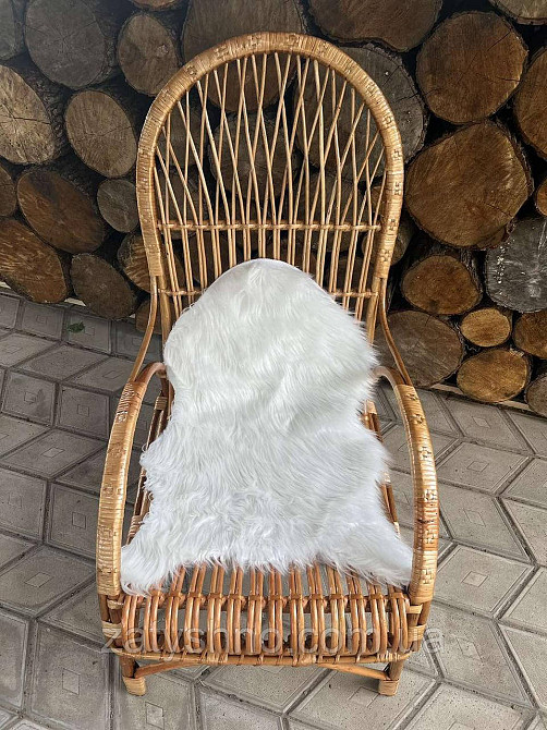 Шезлонк кресло плетеное удобное Киев - изображение 3