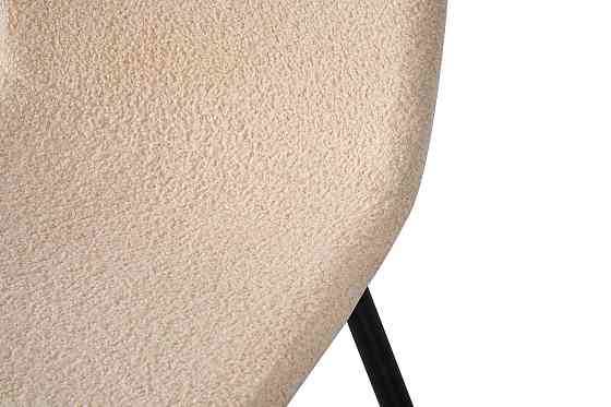 Стілець Юккі, чорний/ буклє крем Киев