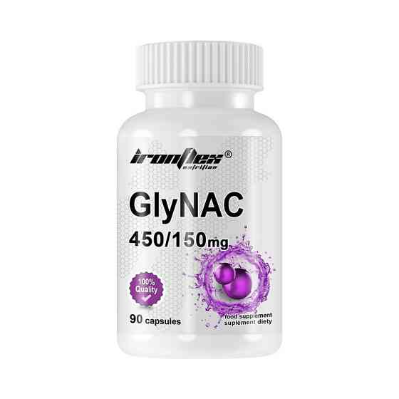 N-Ацетил-L-Цистеїн IronFlex GlyNAC 450/150 mg 90 caps Луцьк