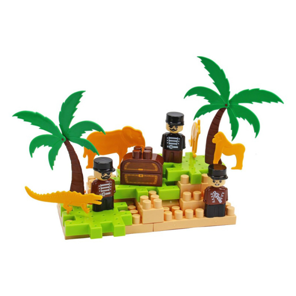 Дитячий розвиваючий конструктор "Pirate island" 2642TXK 170 деталей Вінниця - фото 7