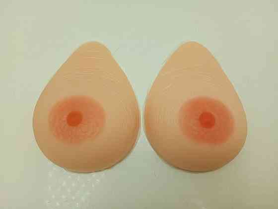 Реалістичні силіконові груди IVITA розмір S / A / 34A / 36AA 14.5*10.5*4.8 см Луцьк