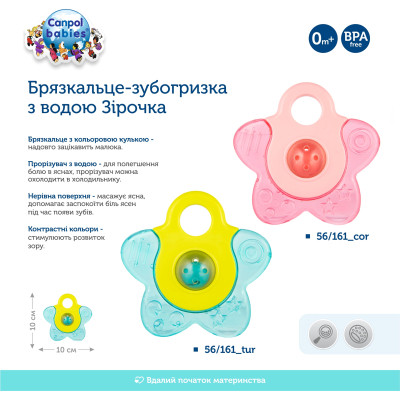 Прорізувач Canpol Babies Зірочка Бірюзове (56/161_tur) Вінниця - фото 4