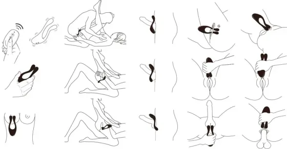 Вібратор для пари Doppio 2.0 (фіолет.) Sex Aura Київ