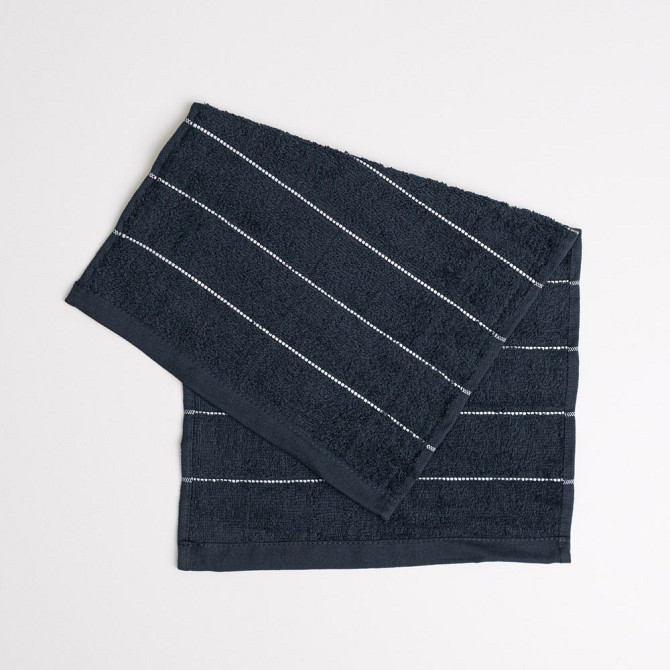 Набір махрових рушників зі смужками 30х50 см 20 шт 400г/м2 GM Textile (4 кольори) Суми - фото 4