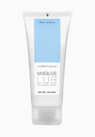 Лубрикант на водній основі MixGliss LUB NATURE (70 мл) з алантоїном і екстрактом алое Львов