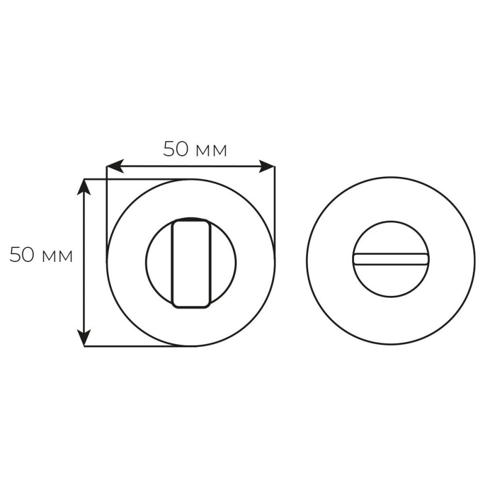 Накладка вж Fimet 273 F.03 бронзовая латунь (eco bronze) Киев - изображение 2