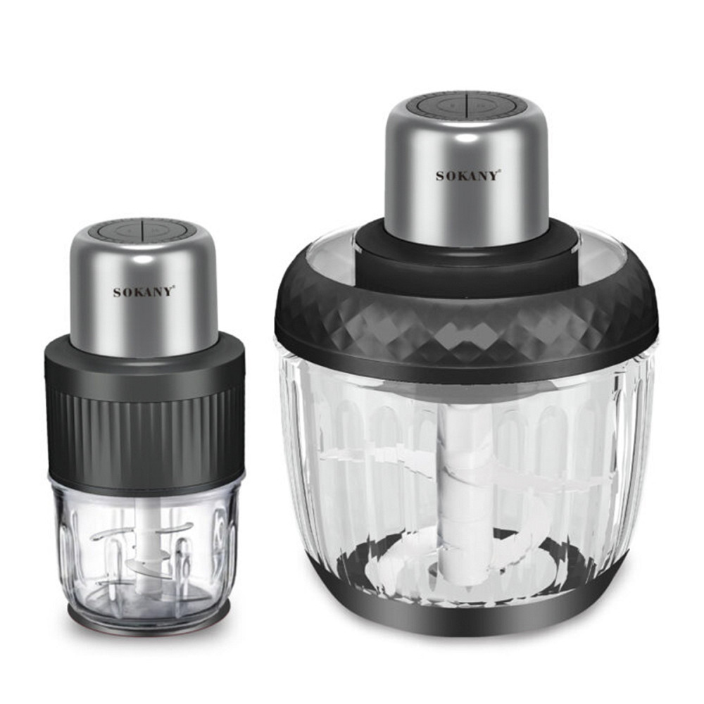 Чопер подрібнювач Sokany SKYM7032B 2в1 з чашами 0.5 і 1,5 літри 800 Вт Коломия - фото 1