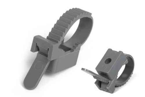 Крепеж ремешковый серый 10х120мм (пач 50шт) APRO Ровно