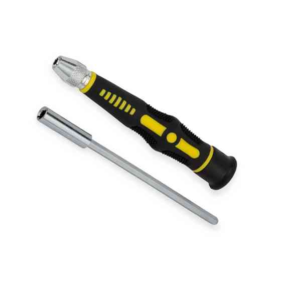 Отвертка с битами часовыми 30 бит удлинителем CrV (футляр) Мукачево