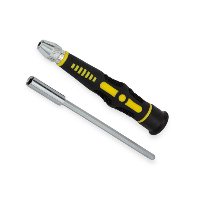 Отвертка с битами часовыми 30 бит удлинителем CrV (футляр) Мукачево - изображение 1