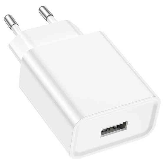 Мережевий зарядний пристрій BOROFONE BA74A Aspirer single port charger, колір білий BA74AW Одеса