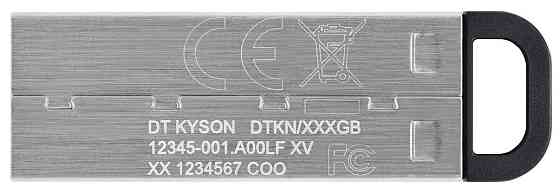 Flash Drives Kingston DataTraveler Kyson 256GB USB 3.2 (DTKN/256GB) Silver/Black (6622890) Киев