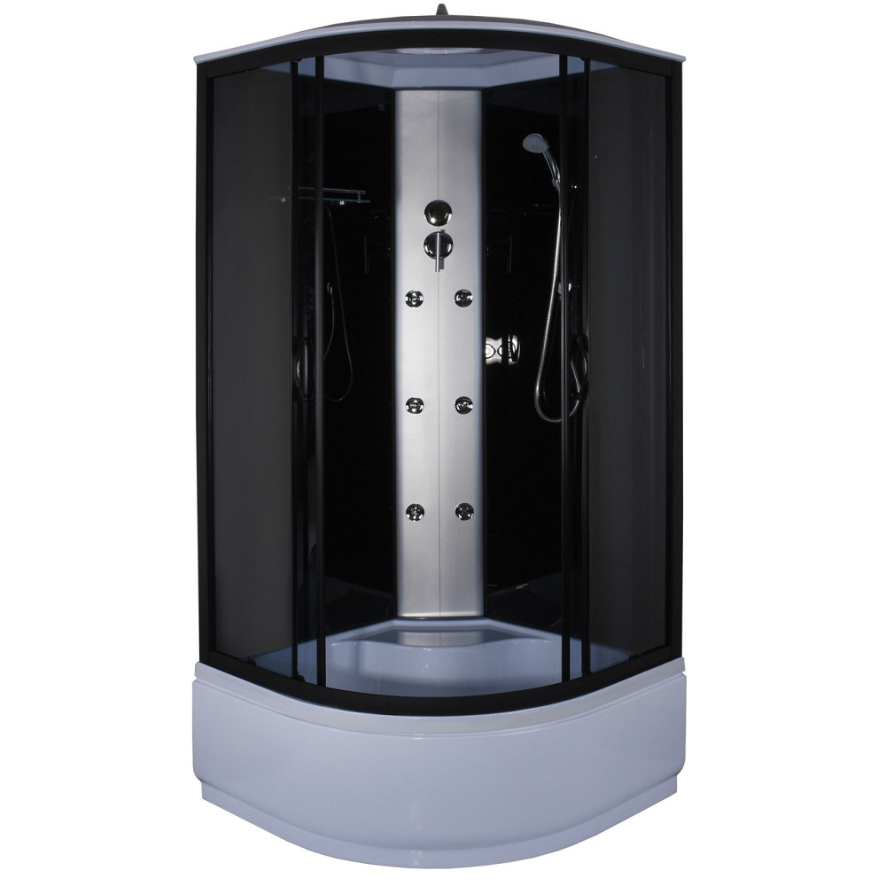 Душевой бокс полукруглый BZURA H90GBB BRAVO (4уп.) Киев - изображение 1