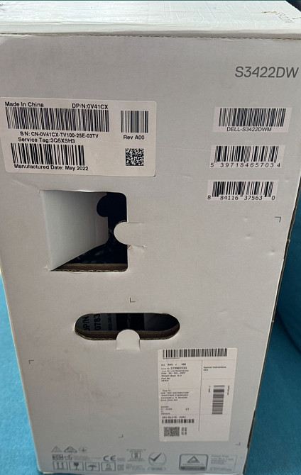 Монитор: DELL S3422DW. Киев - изображение 3