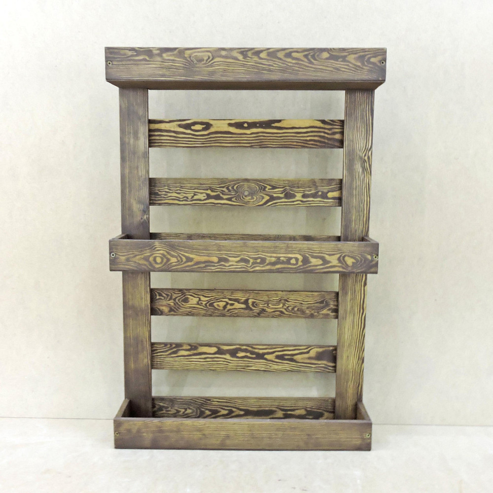 Полиця настінна для квітів "Табоан" капучино Миколаїв - фото 6