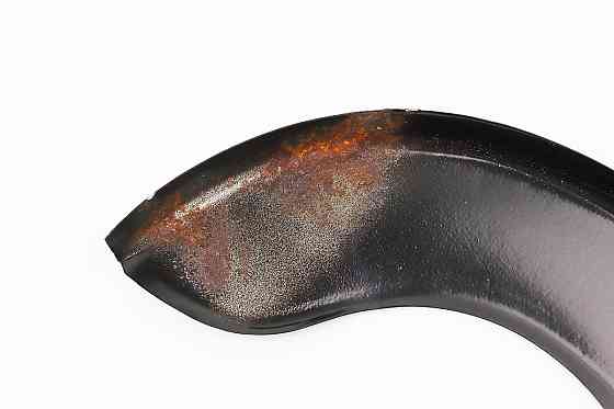 УЦІНКА велоаксесуари Захист ланцюга на 26-28" сталевий, чорний (наліт іржі, потертості, частково облуплена фарба див. фото) Київ