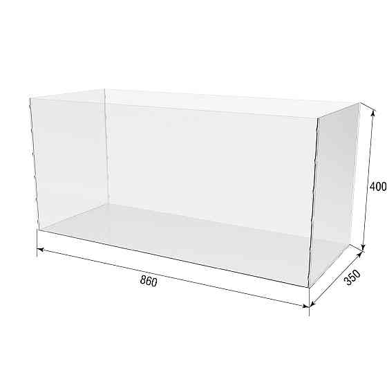 Коробка акриловая EKOSTAR 860х350х400 Киев