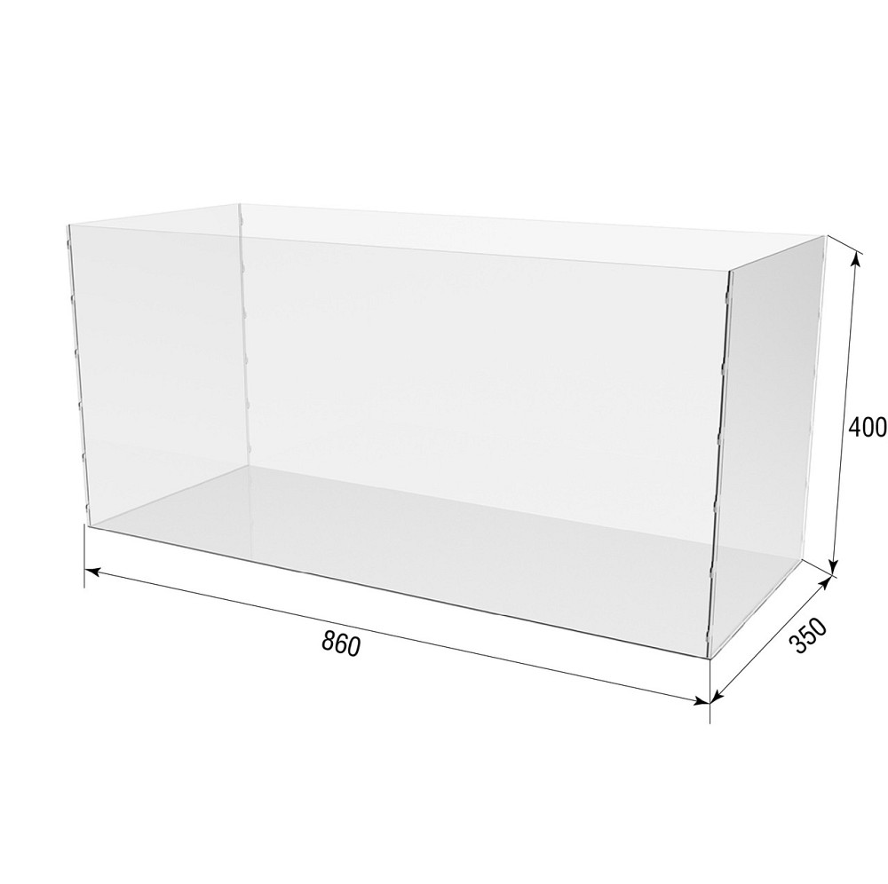 Коробка акриловая EKOSTAR 860х350х400 Киев - изображение 3