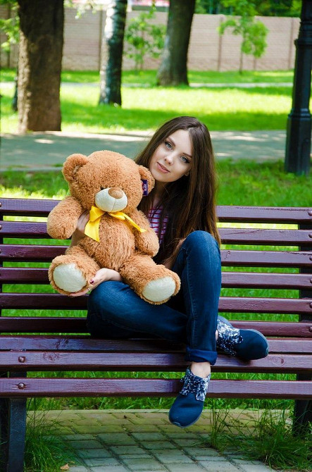 М'яка  іграшка подарунок на 8 березня плюшевий ведмедик Бойд 70 см Коричневий Тернопіль - фото 3