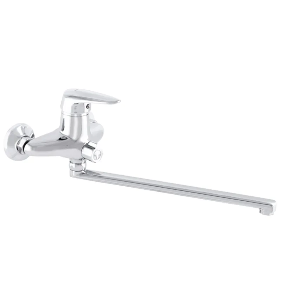 Смеситель для ванны Zerix NHK 270 с длинным изливом ZX0159 Харьков