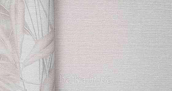 Шпалери вінілові на флізеліні AS creation Della Natura 1.06Х10 однотонні під тканину мішковина білі сірі Київ