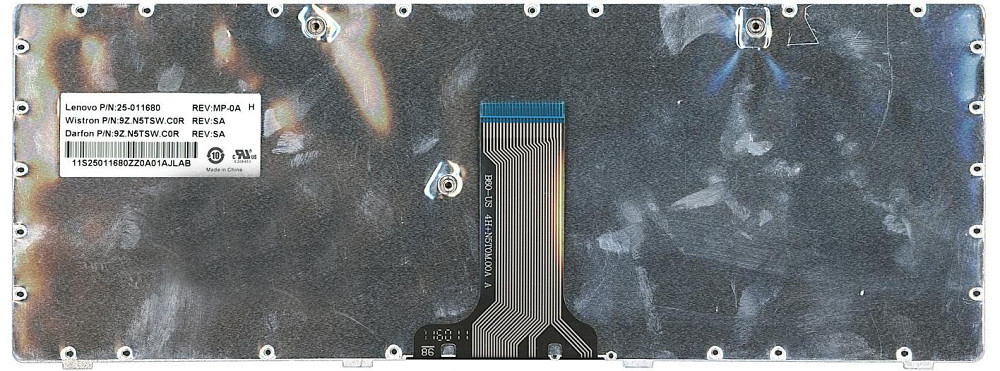 Клавиатура для ноутбука Lenovo IdeaPad (G470), Black, (Black Frame), RU Вінниця - фото 3