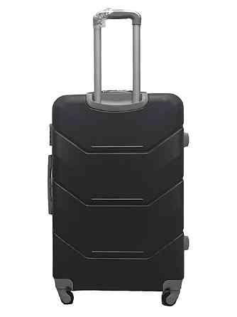 Валіза пластикова MILANO BAG 147 велика 75 см чорна Київ
