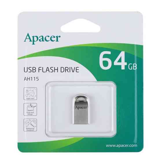 Флешка Apacer USB накопичувач 2.0 AH111 64GB Crystal AP64GAH111CR-1 Одеса