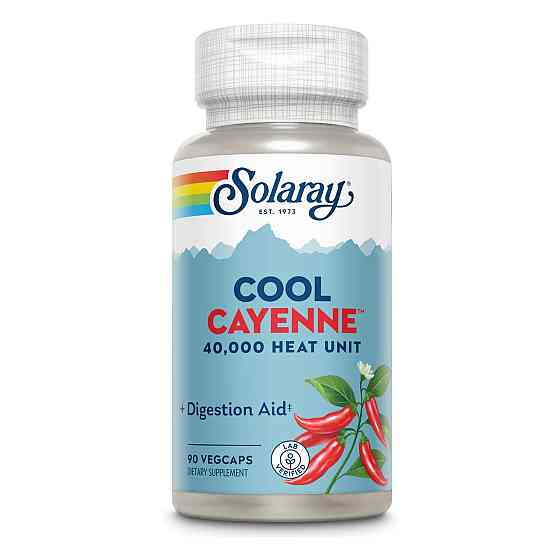 Cool Cayenne Pepper 40,000 HU 600mg - 90 vcaps Київ
