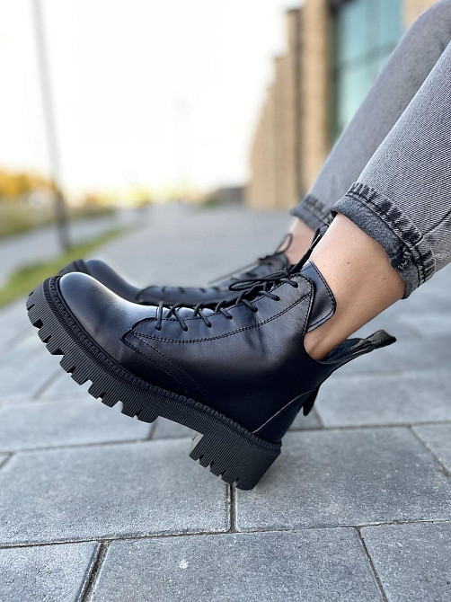 Rosta Черевики жіночі ROSTA 3065 чорні (зима, шкіра натуральна) (4808) 37р.38р.41р. 38 Коломыя - изображение 3