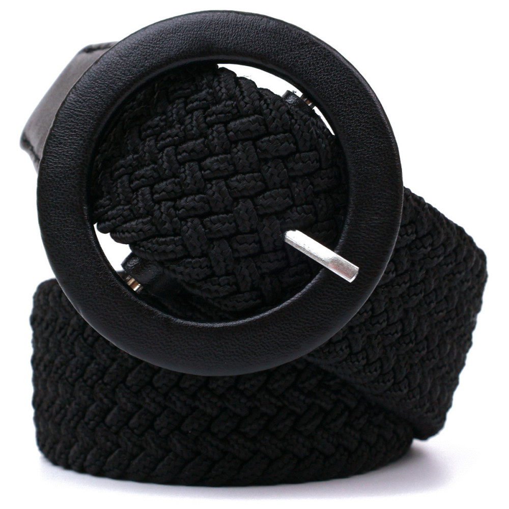 Жіночий текстильний ремінь Vintage 20821 Чорний Київ - фото 7