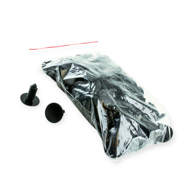 Клипса елочка универсальная (8-10мм) (100шт) Avtotros Мукачево - изображение 1