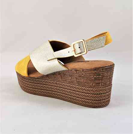 Женские Сандалии Босоножки на Танкетке Платформа Летние (размеры: 38,39) Днепр