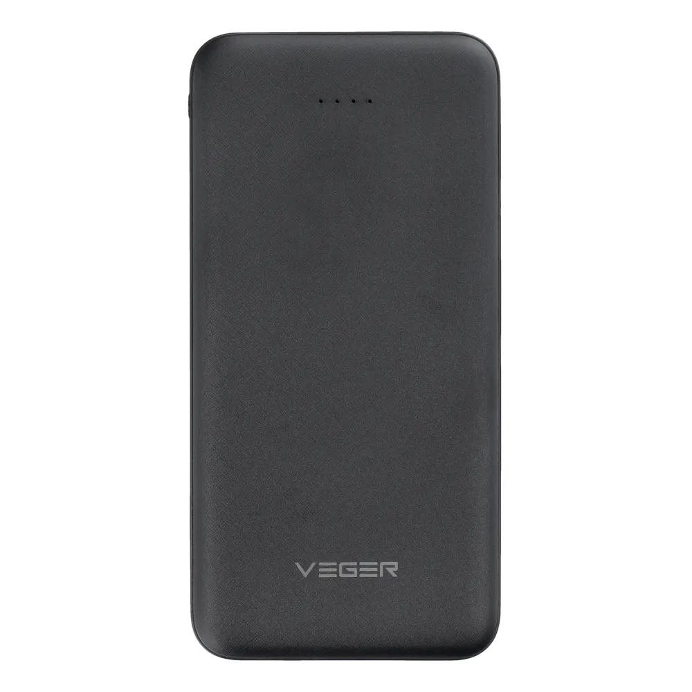 Павербанк 10000 mAh VEGER W1065 2A A10 VG-W1065 power bank повербанк Одесса - изображение 1