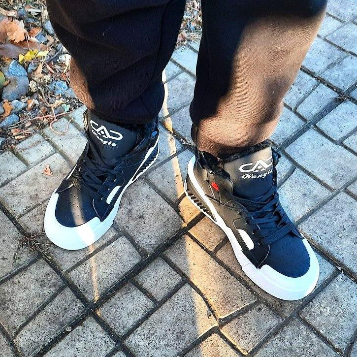 Зимові жіночі Кросівки на хутрі Чорні Снікерси Черевики (розміри: 36,39,41) Дніпро - фото 10