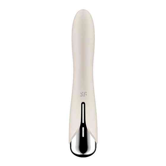Вібратор точки G з обертанням Satisfyer Spinning Vibe 1 Beige, 2 мотори Sex Aura Київ