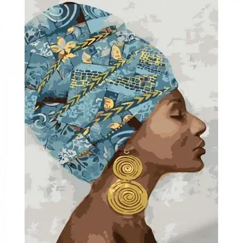 Набір для розпису по номерах Східна краса Strateg розміром 40х50 см (GS1083), шт Київ - фото 1