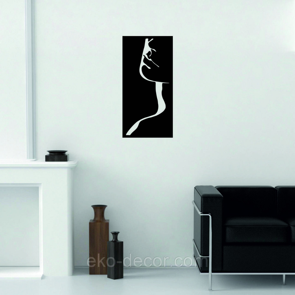 Декоративне настінне Панно «Силует жінки», Декор на стіну Київ - фото 9