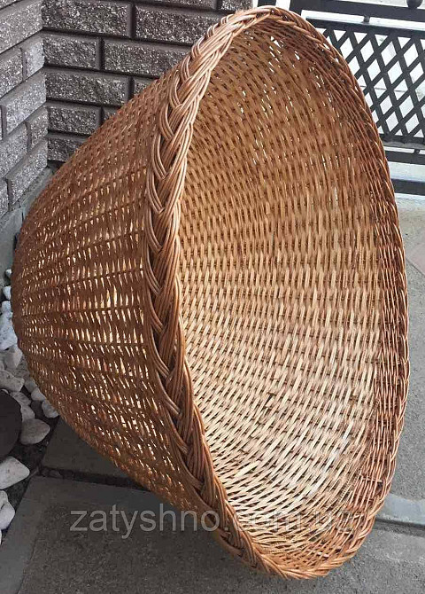 Люстра плетеная большая | люстры плетеные конус  | торшеры абажуры бра большая Киев - изображение 4