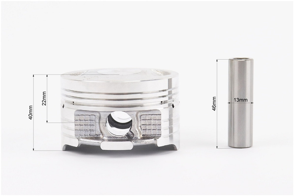 Циліндр к-кт (ЦПГ) 150cc Ø62,0мм (висота 69/97мм, палець 15мм) ZHENGHE Київ - фото 6