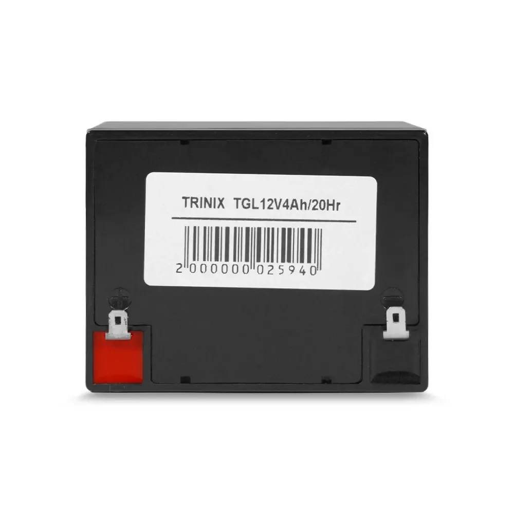 Акумуляторна батарея гелева 12В 4Аг Trinix TGL12V4Ah/20Hr GEL (44-00062) Київ - фото 4