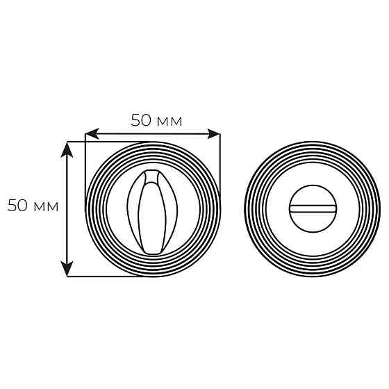 Накладка вж Fimet 261 F04 хром Київ
