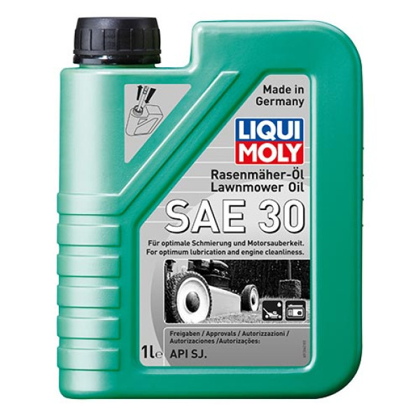 LIQUI MOLY Олива для газонокосарок - Rasenmuher-Oil SAE HD 30 1л. Киев - изображение 1