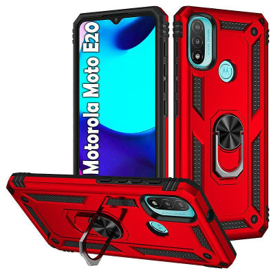 Чохол до мобільного телефона BeCover Military Motorola Moto E20 Red (708835) Вінниця - фото 1