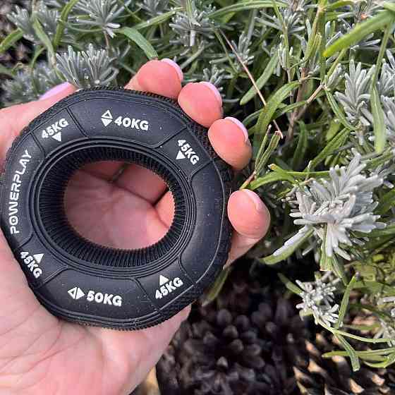 Кистевой эспандер ручной набор 3в1 для пальцев рук и запястья Powerlay для реабилитации после травм Киев