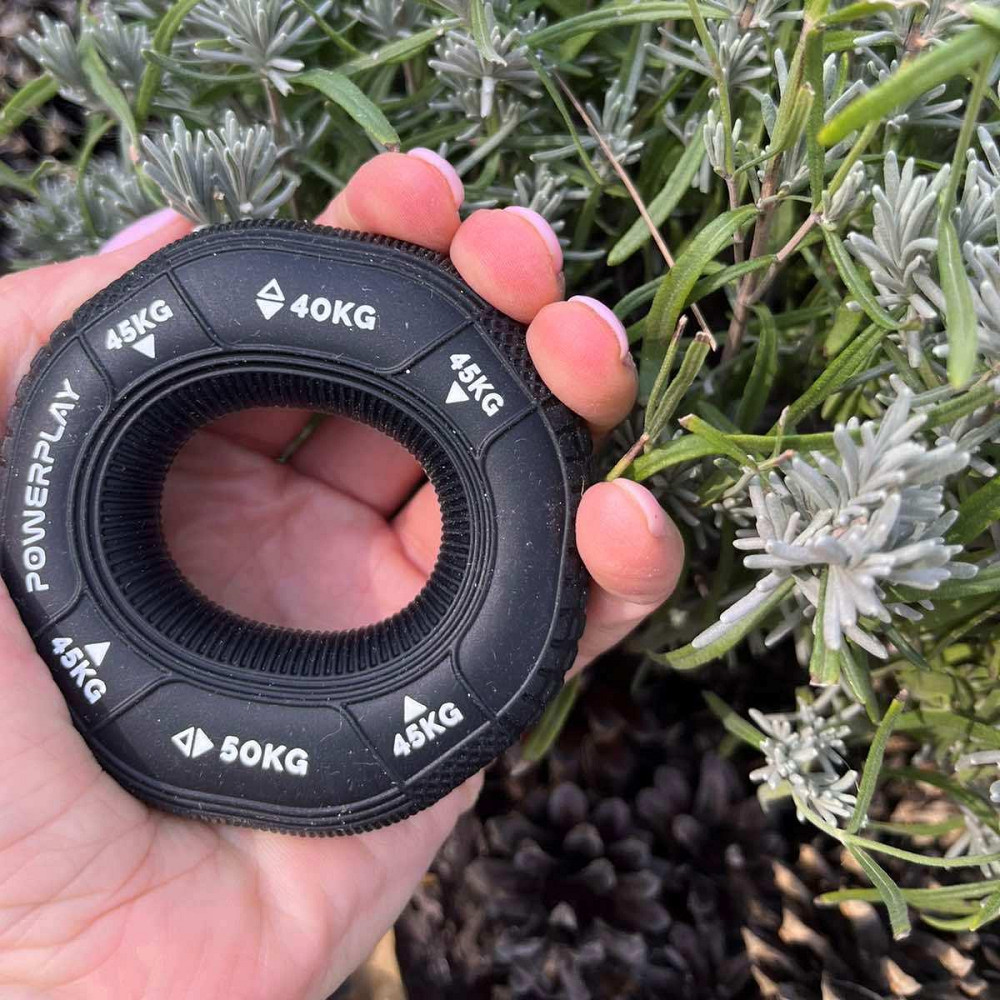 Кистевий еспандер ручний набір 3в1 для пальців рук і зап'ястя Powerlay для реабілітації після травм Київ - фото 5